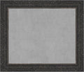 Amanti Art Black Framed Magnetic Board 25x29 Medium Vision Board for use with Magnets, 100% Metal Sheet to Display Items as Office Decor or for Home Organization in mudroom, Kitchen or Kids Room