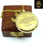 I Will Guide (Psalm 32:8) Communion & Confirmation Gift for Teenage Boys | Sentimental & Inspirational Present | Baptism Religious Gifts for Men, Christian, Catholic, Graduation