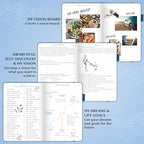 Legend Planner – Weekly & Monthly Life Planner to Hit Your Goals & Live Happier. Organizer Notebook & Productivity Journal. A5 (Mystic Blue)
