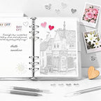 CAISEXILE 8 Neutral Palette Glitter Gel Pens Set, 1.0 mm Fine Point for Black Paper & White Paper, Large Capacity Pens for Journaling, Adult Coloring Books, Drawing, Note Taking, Highlighting