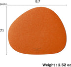 GREEDY FARMERS Mouse pad, Non-Slip Washable Waterproof Computer Mouse pad (Tangerine)