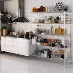 Regal Altair 21" Deep x 60" Wide x 74" Height Wire Shelving Kit | 5-Tier | NSF Commercial Storage Rack Unit