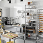 Regal Altair 18" Deep x 24" Wide x 96" Height Wire Shelving Kit | 10-Tier | NSF Commercial Storage Rack Unit