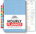 Hourly Planner & Appointment Book (8.5” x 11”) - Premium Hourly Planner with Daily Schedule & 30-Minute Time Slots for Better Time Management by PRODUCTIVITY STORE (A4, Blue)
