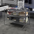 Regal Altair 24" Deep x 42" Wide x 27" Height Wire Shelving Kit | 3-Tier | NSF Commercial Storage Rack Unit