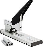 Blue Summit Supplies Heavy Duty Stapler, 200 Sheet Capacity, 2000 Staples Included, Tan