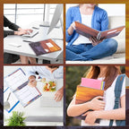 CAGIE 2026 Monthly Planner: 12 Months Jan 2026 - Dec 2026 Calendar Planner Weekly and Monthly 8.5" x 11" Large Spiral Planners for Women Hourly Daily Yearly Agenda with Tabs Stickers, Sunset