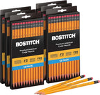 Bostitch Office Premium #2 Pencils, American Cedar Wood, Pre-Sharpened, HB Graphite, 72-Pack