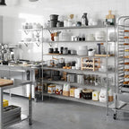 Regal Altair 18" Deep x 72" Wide x 74" Height Wire Shelving Kit | 6-Tier | NSF Commercial Storage Rack Unit