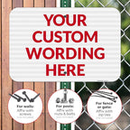 Custom Sign, Personalized Metal Signs, Customize for Office, Business, Workplace, Office, Home, Delivery Signs 12x18 Inches, 3M EGP Reflective .063 Aluminum, Fade Resistant, Made in USA by Sigo Signs