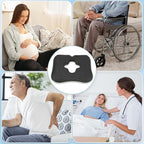 Gel Wheelchair Cushions for BedSores Prevention,Bed Sore Pad Cushion for Butt - Pain Relief for Long Sitting & Relieve Sciatica, Back, Tailbone, Pressure Sore and Ulcer Pain for Pregnant and Elderly