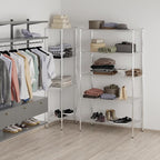 Regal Altair 21" Deep x 42" Wide x 74" Height Wire Shelving Kit | 5-Tier | NSF Commercial Storage Rack Unit