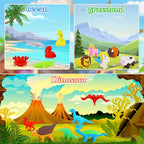URSKYTOUS 80Pcs Animal Erasers Kids Desk Pets Pencil Erasers 3D Puzzle Eraser Bulk Fun Cute Mini Animal Eraser Toys for Classroom Rewards, Game Prizes, Treasure Box, Easter Egg Fillers