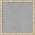Amanti Art Silver Framed Magnetic Board 22x22 Medium Vision Board for use with Magnets, 100% Metal Sheet to Display Items as Office Decor or for Home Organization in mudroom, Kitchen or Kids Room