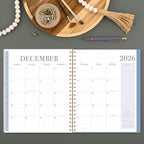 Cambridge 2026 Planner by Leah Bisch, Weekly & Monthly, 8.5" x 11", Large, Stripe (LB42-905-26)