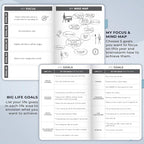 Clever Fox Planner – Undated Weekly & Monthly Planner for Productivity, Time Management & Goals – Organizer Journal – A5 (Periwinkle)