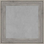 Amanti Art Grey Framed Magnetic Board 21x21 Small Vision Board for use with Magnets, 100% Metal Sheet to Display Items as Office Decor or for Home Organization in mudroom, Kitchen or Kids Room
