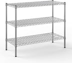 Regal Altair 18" Deep x 42" Wide x 34" Height Wire Shelving Kit | 3-Tier | NSF Commercial Storage Rack Unit