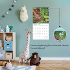 2026 Wall Calendar,Calendar 2026, November 2025 - December 2026, Wall Calendar Gardens, 12" x 24" Opened,Full Page Months Thick & Sturdy Paper for Calendar Organizing & Planning