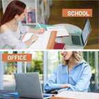 Yoment Desk Calendar 2026, Jan 2026-Dec 2027, 2026 Desk Calendar Large 17 x 12, 2026 Calendar with Plastic Cover, Pockets, to-Do Lists, Desktop Wall Calendar 2026-2027 for Office School Home, Brown