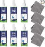 Dansib 6 Pack Whiteboard Cleaner Spray 8.5oz Dry Erase Board Cleaner with 4 Cloths Non Toxic Dry Erase Cleaner Removes Stubborn Marks from Whiteboards
