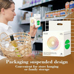 2 Inch Color Coding Round Labels (2000Pcs, 4 Rolls) - Round Color Dot Stickers for Inventory, Pantry, Warehouse Organization - Green Circle Dot Labels