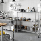 Regal Altair 18" Deep x 54" Wide x 54" Height Wire Shelving Kit | 3-Tier | NSF Commercial Storage Rack Unit
