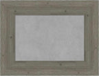 Amanti Art Grey Framed Magnetic Board 19x25 Small Vision Board for use with Magnets, 100% Metal Sheet to Display Items as Office Decor or for Home Organization in mudroom, Kitchen or Kids Room