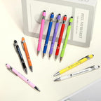 ENOMY Personalized Pens Bulk Free Engraved with Logo/Name/Message Black Ink Custom Pens Customized Stylus Ballpoint Pens Ideal Gifts for Business Anniversary (50)