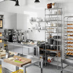 Regal Altair 14" Deep x 24" Wide x 96" Height Wire Shelving Kit | 10-Tier | NSF Commercial Storage Rack Unit