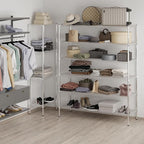 Regal Altair 21" Deep x 60" Wide x 74" Height Wire Shelving Kit | 6-Tier | NSF Commercial Storage Rack Unit