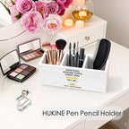 HUKINE Thank You Gifts Pen Holder for Desk Decoration, Sometimes Amazing People Forget Wooden Box Sign Pencil Holder Organizer for Home Office Desk Accessories, Appreciation Gifts for Coworkers
