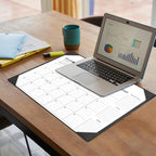 Desk Calendar 2026-2027 with Desk Mat – 22" x 17" Large Desk Pad Calendar Runs from January 2026 to June 2027, Office Supplies Desktop Monthly Calendar for Home & Office
