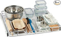 HOLDN’ STORAGE Pull Out Cabinet Organizer - Heavy Duty Steel with Smooth Slide-Out Drawers, Chrome Finish - 22" W x 17" D Basket, Fits 23.25" Cabinet Opening