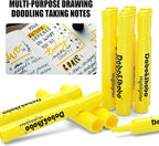Dabo&Shobo Highlighters 108 Pack, Tank Style Yellow Highlighters, Chisel Tip Highlighter Markers for Coloring
