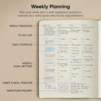 Hourly Planner & Appointment Book (8.5” x 11”) - Premium Hourly Planner with Daily Schedule & 30-Minute Time Slots for Better Time Management by PRODUCTIVITY STORE (A4, Green)