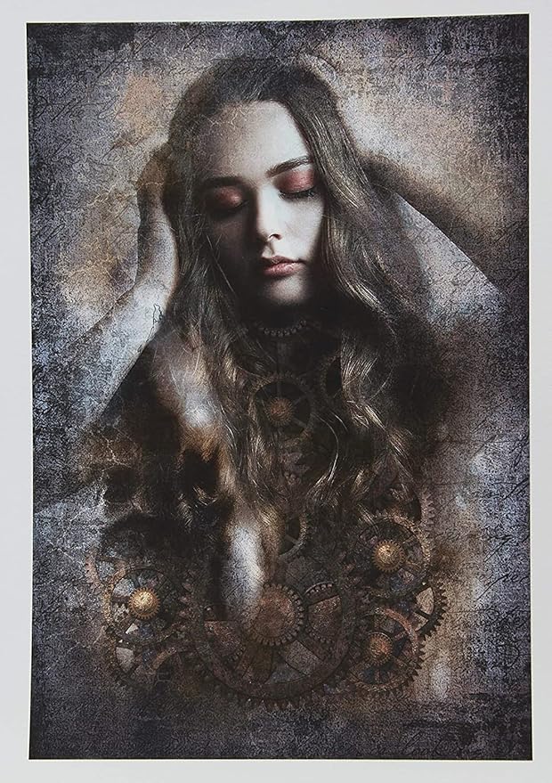 PPD 25 Sheets Inkjet White Giclee Archival Velvet Etching Fine Art Printer Paper 8.5x11 72lbs 270gsm (PPD076-25)