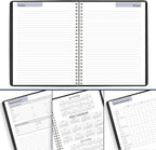 AT-A-GLANCE 2026 Planner, Weekly & Monthly, 7" x 8.75", Medium, Executive, DayMinder, Black (G5460026)