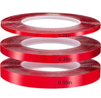 Jackwood 33 Feet Acrylic Double Sided Heavy Duty Mounting Tape (Pack of 3) Weatherproof for Outdoor & Indoor, Holds Heavy Stuff in Cold & Hot Condition, Removable & Residue-Free (Mixed)