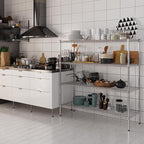 Regal Altair 18" Deep x 54" Wide x 54" Height Wire Shelving Kit | 4-Tier | NSF Commercial Storage Rack Unit