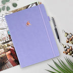 Clever Fox Planner Pro Premium – Luxurious Weekly & Monthly Planner with Budget Organizer for Productivity & Goals, Undated, A4 (Lavender)