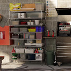 Regal Altair 24" Deep x 54" Wide x 86" Height Wire Shelving Kit | 8-Tier | NSF Commercial Storage Rack Unit