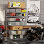 Regal Altair 21" Deep x 42" Wide x 74" Height Wire Shelving Kit | 8-Tier | NSF Commercial Storage Rack Unit