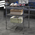 Regal Altair 18" Deep x 24" Wide x 27" Height Wire Shelving Kit | 3-Tier | NSF Commercial Storage Rack Unit