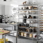 Regal Altair 24" Deep x 42" Wide x 86" Height Wire Shelving Kit | 8-Tier | NSF Commercial Storage Rack Unit
