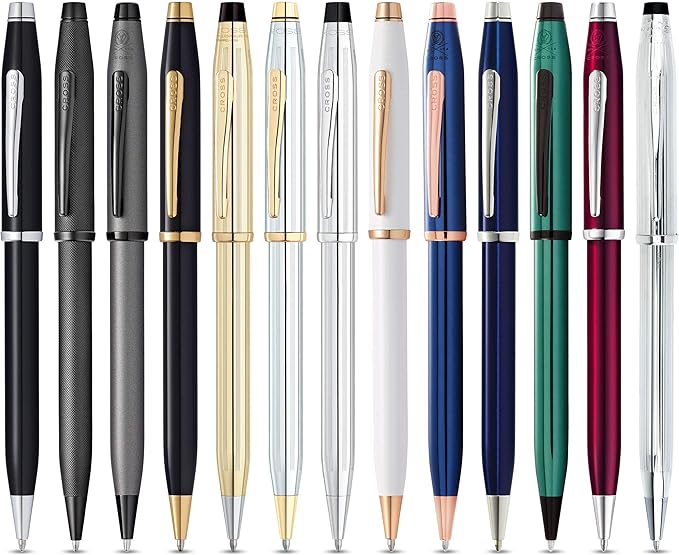 Cross Century II Refillable Ballpoint Pen, Medium Ballpen, Includes Luxury Gift Box - Translucent Green Lacquer