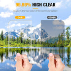 GEORDGY Screen Protector Reolacement for Kodak Slide N Scan, Clear HD Tempered Glass Protective Film, Scratch Resistant Anti-Fingerprint Screen Tempered Film - 2 Pack