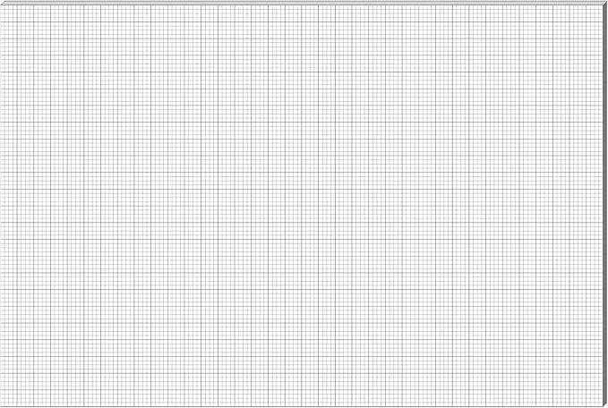 Fuyoooo 25 Sheet Graph Paper Pad 24" x 36" Large Graph 1" and 1/4" Ruled Grid Paper for Engineer Architect Designer Mathematician Draftsmen Sketch House Commercial Building Plan Drafting(White)