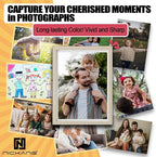 NICKANG 5x7 Glossy Photo Paper, Total of 100 Sheets Bulk, 200 gsm, Photo Paper 5x7, Photo Printer Paper, Picture Paper for Printer, Inkjet Photo paper (50 Sheets/Pack x 2 Packs)