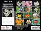 Lily Calendar 2026 Monthly Wall Calender 12 Month Flower Gifts | American Made In The USA